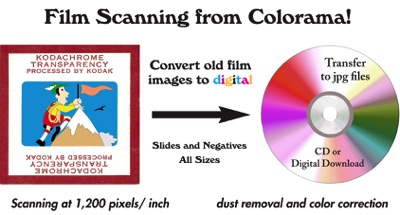 Film scanning from Colorama!